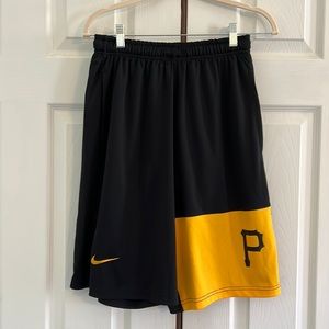 Pittsburgh Pirates Nike athletic shorts
